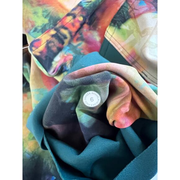 Lululemon Cargo Super High-Rise Tight 28” Size 6 “Detours Welcome” Multi-Print - Picture 7 of 10